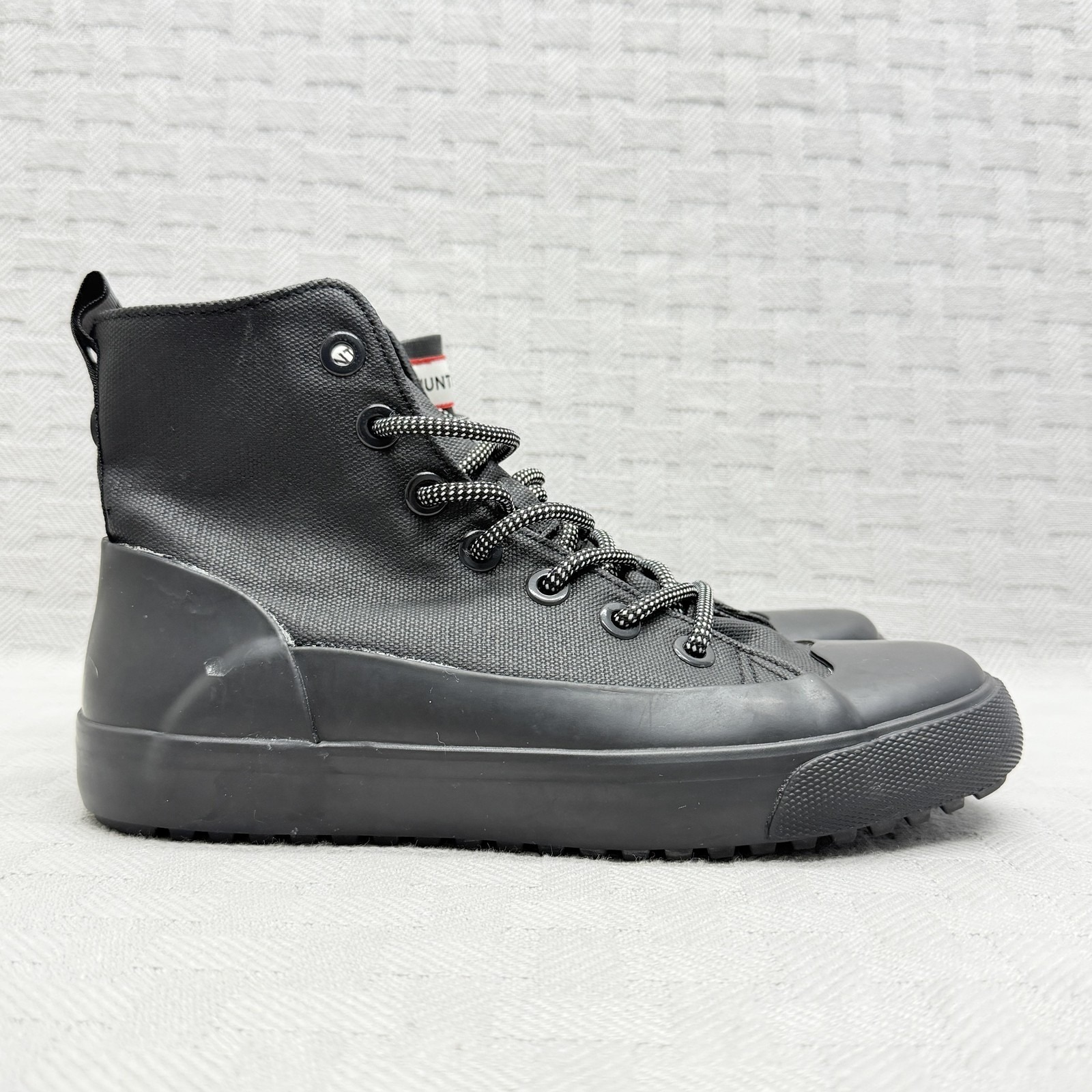 Hunter Target Dipped Womens Size 7 Black Waterproof Rubber Sole